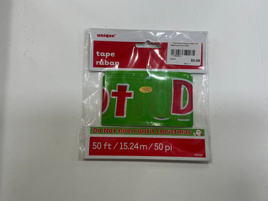 Tape Do Not Open Until Christmas