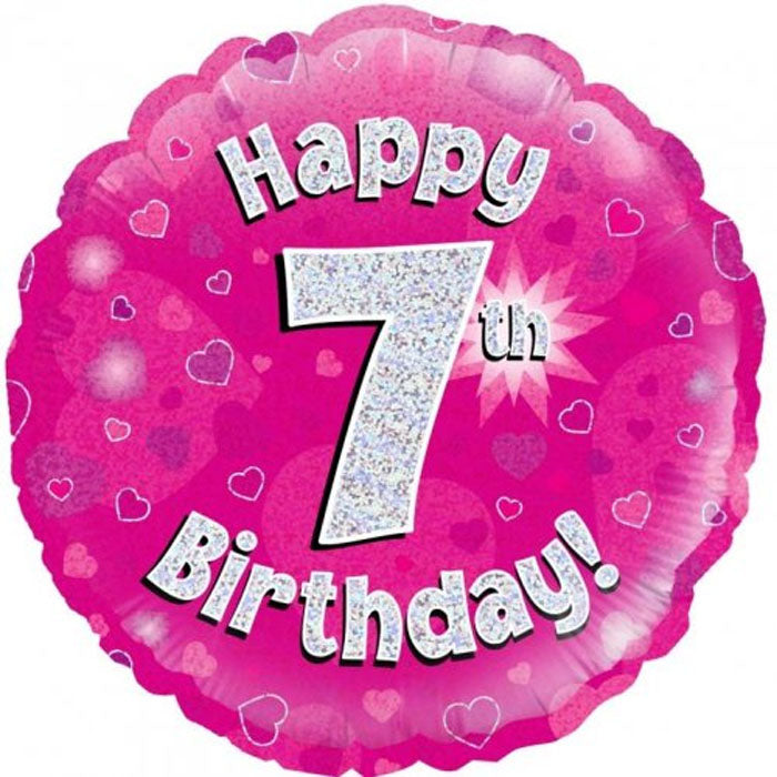 Pink Holographic Milestone Birthday Foil | The French Kitchen Castle Hill
