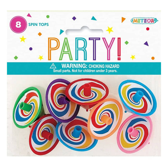 8pk Spin Tops