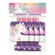 Unicorn Blowouts 8pk