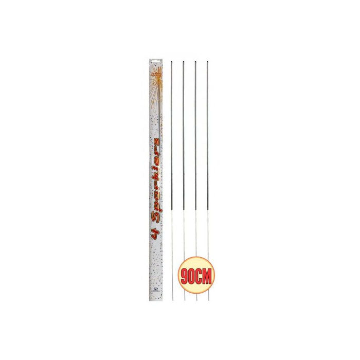 90cm Sparklers | 4 pack
