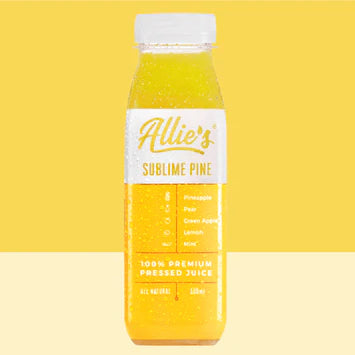 Bottle of Allie's Sublime Pine juice 300ml