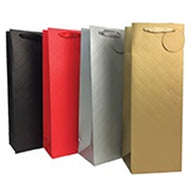 Assortment Quilted Emboss Gift Bottle Bag