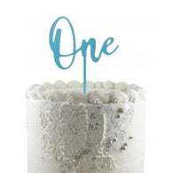 Cake Topper One Blue | The French Kitchen Castle Hill 