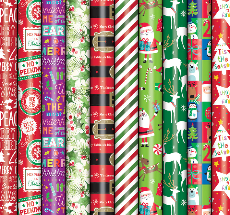 Christmas Wrapping Paper 10m