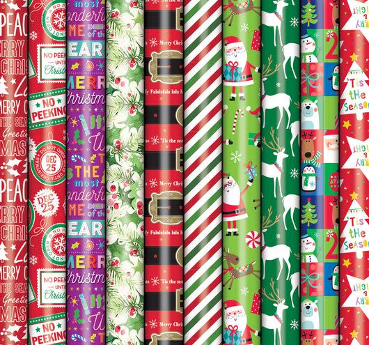 Christmas Wrapping Paper 10m