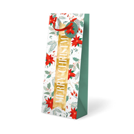 X'mas Gift Bottle Bag Foliage