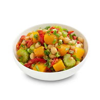 Chickpeas with Roast Pumpkin