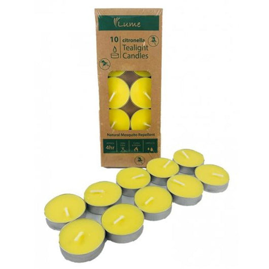 Citronella Tealight Candles 4hr