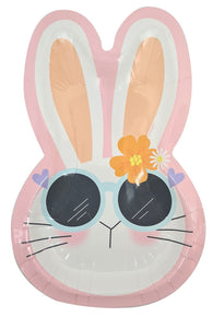 Cool Bunny Paper Plates 8pk