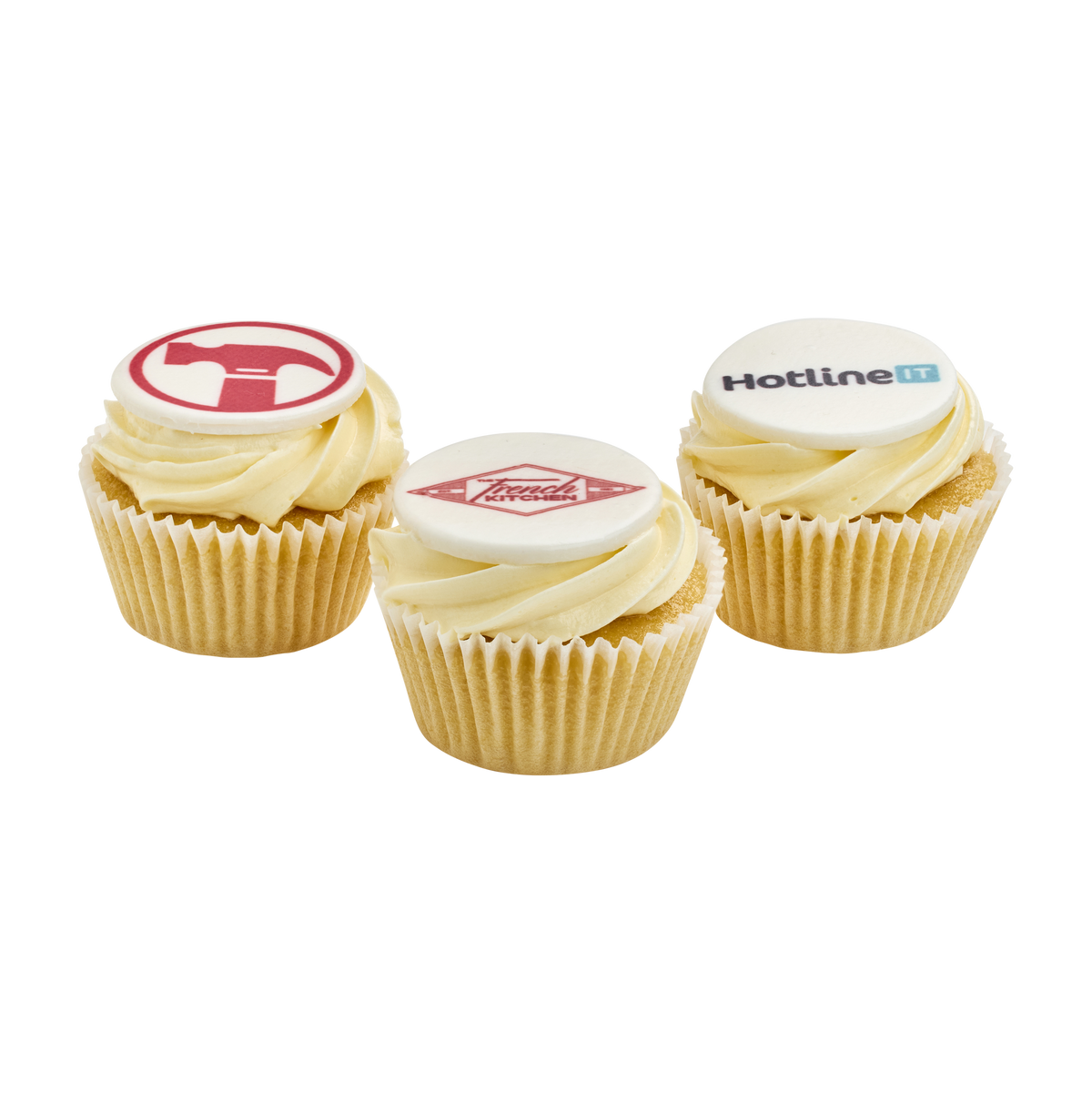The French Kitchen Custom Image Cupcakes – Pack of 16