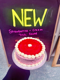 Strawberry & Cream Cake