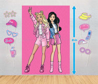 Mix Poster Photo Props Barbie