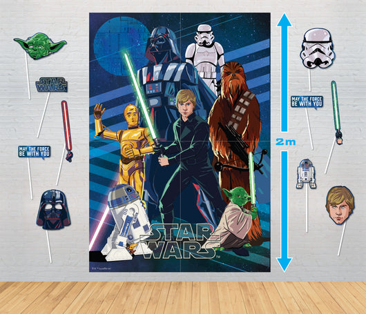 Mix Poster Photo Props Star Wars
