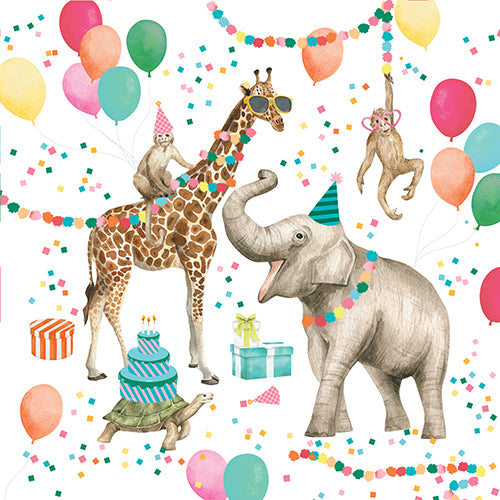 Mix Napkin 20PK Party Animals