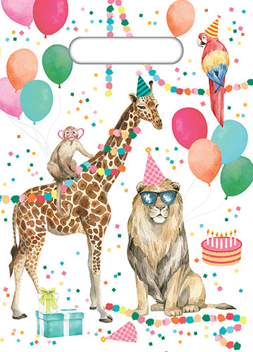 Party Bag 8pk Party Animals