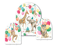 Mix Table Dec 3pk Party Animals