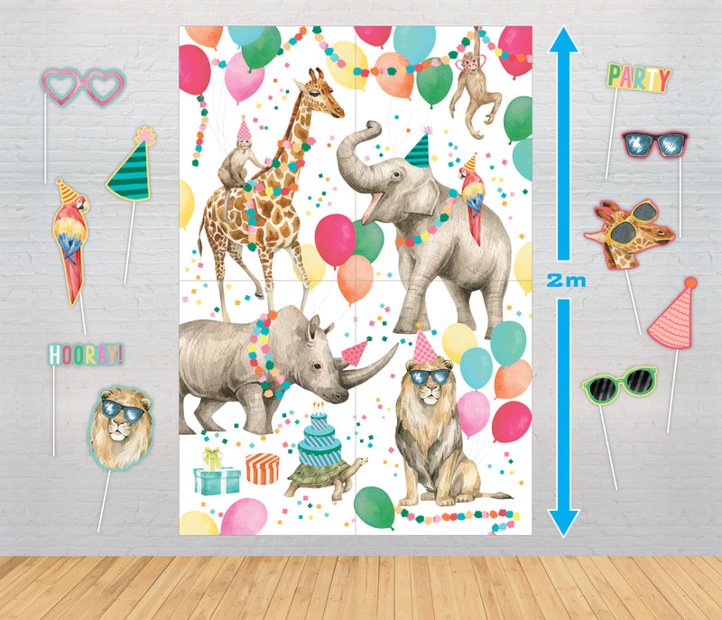 Mix Poster Photo Props Party Animals