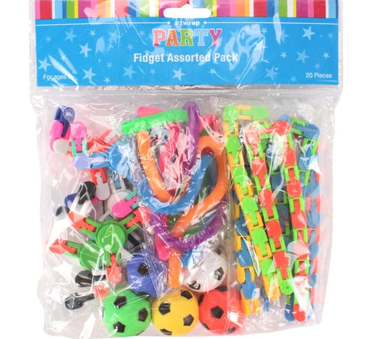 Fidget Assorted Pack 20pk