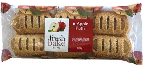 Fresh Bake 6pk Apple Puffs