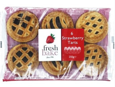 Fresh Bake 6pk Strawberry Tarts