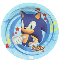 Sonic the Hedgehog Plates 8pk 23cm
