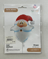 66cm Santa Head Balloon
