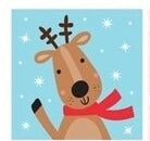Assortment Kids Christmas Napkins  | 20pk