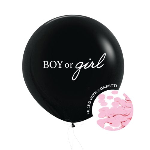 Confetti Filled Gender Reveal  Balloon 60cm