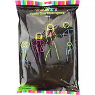 Party Family Glow Stick Figures (4Pack)