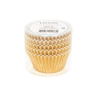 Gold Baking Cups 100pk in small.med & large | The French Kitchen Castle Hill 