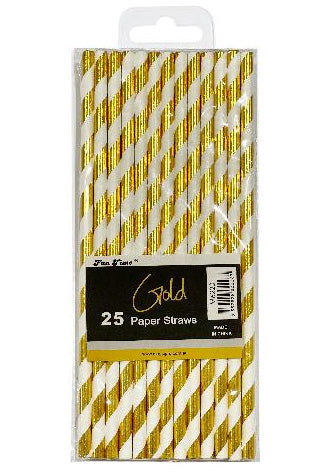 Gold Straws | Paper Straws