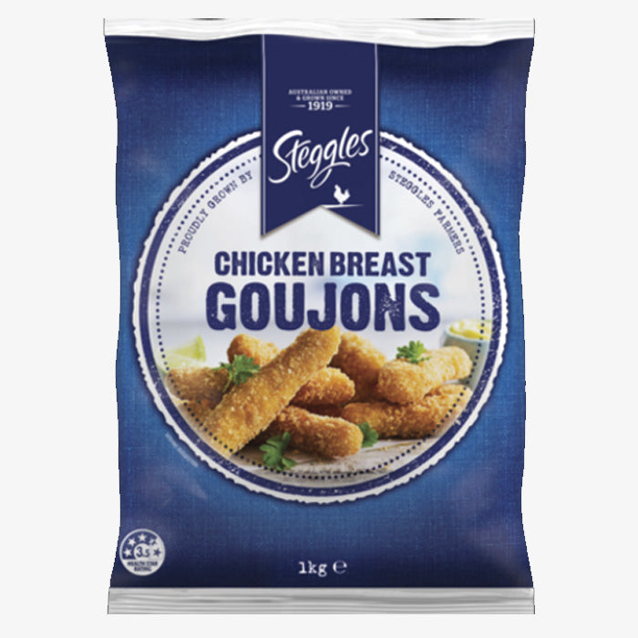 Steggles Crumbed Chicken Goujons
