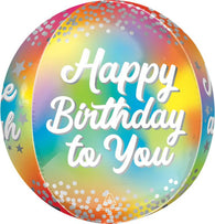Birthday Glitz Foil Orbz