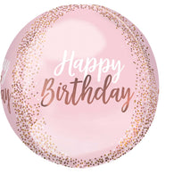 Pink Happy Birthday Orbz