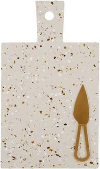 Assemble Antia 2 Piece Terrazzo Serving Set