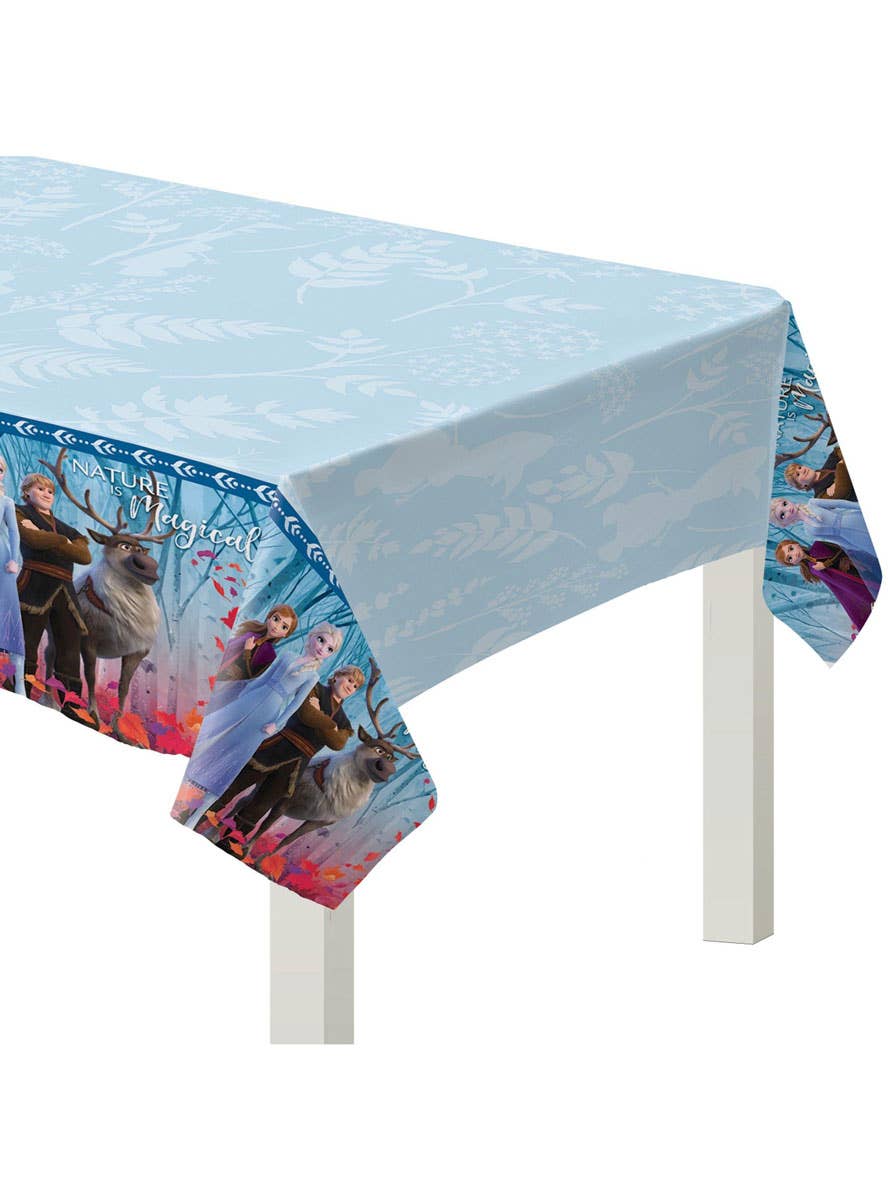 Frozen Paper Table Cover