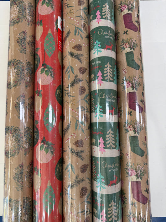 Christmas Wrapping Paper 5m