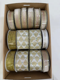 Assorted Christmas Ribbon 5m