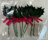 Dancer Prancer 10pk Christmas Holly Leaves