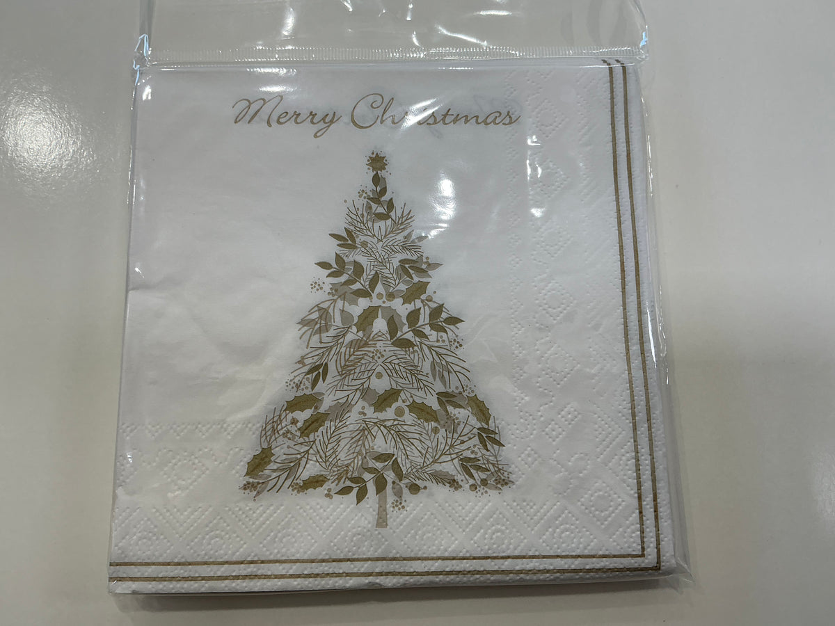 Assortment Trendy Christmas Napkins | 20pk