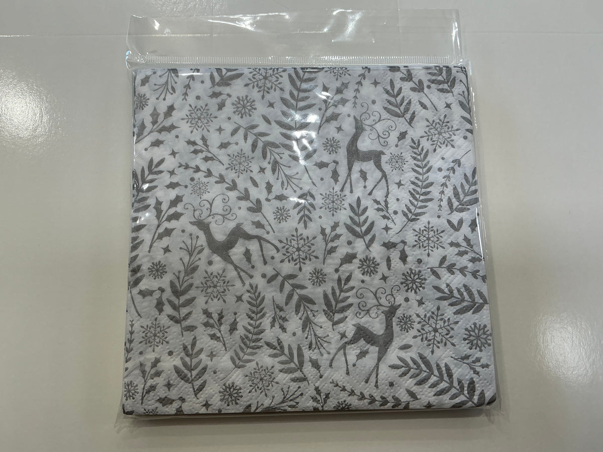 Assortment Trendy Christmas Napkins | 20pk