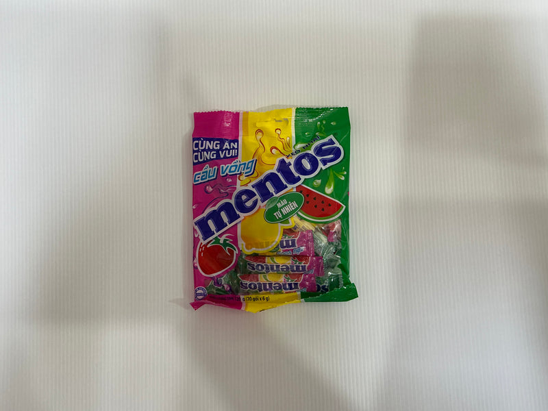 Mentos Fruit 20pk Mini 120g