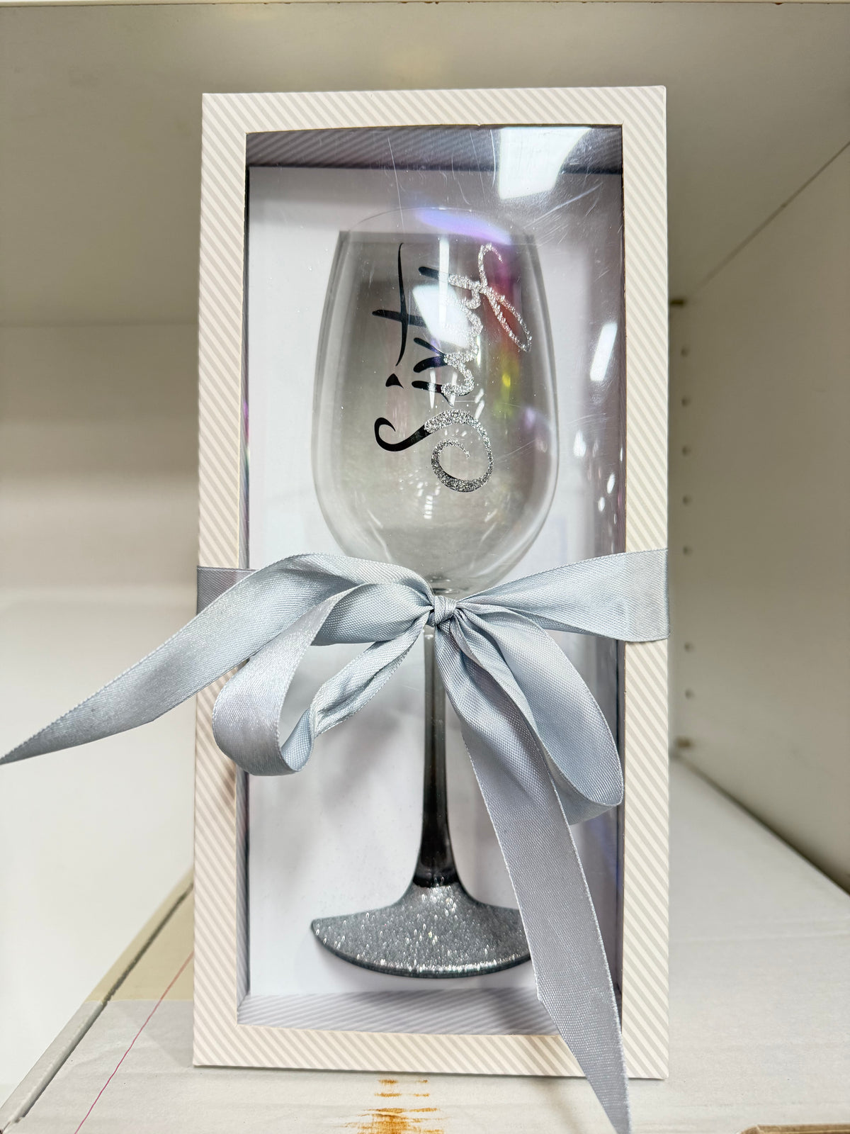 Wine Age Glasses | Silver