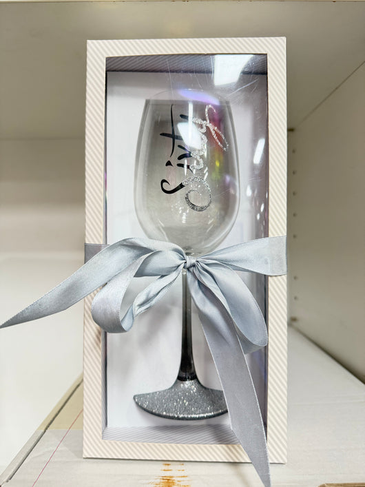 Wine Age Glasses | Silver
