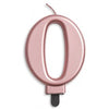 Jumbo Number Candles | Rose Gold