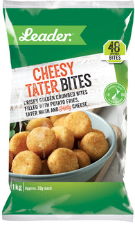 Leader Cheesy Tater Bites 1kg