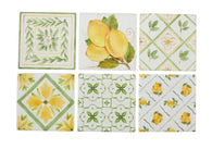 Limone Ceramic Coaster 10cm