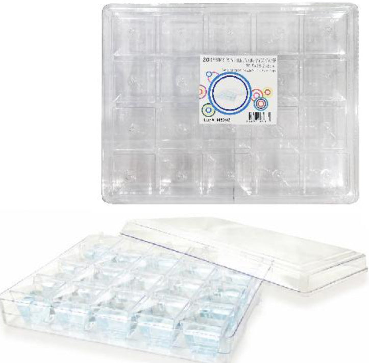 Display Container with Cups & Lids 20SETS