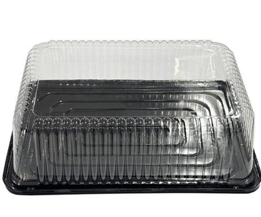 14 inch Rectangle Cake/Deli Container with Lid